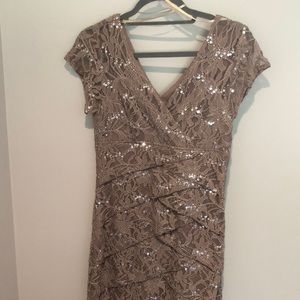 END OF YEAR SALE! | Scarlett Muted brown Dress